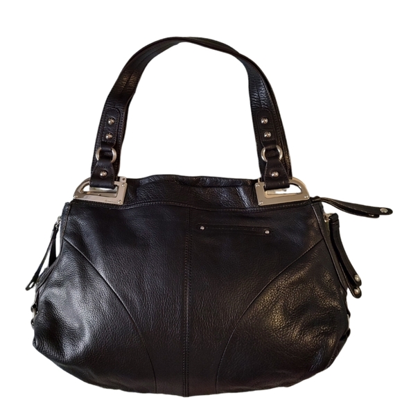 B. Makowsky Monaco leather shoulder bag - Picture 2 of 4